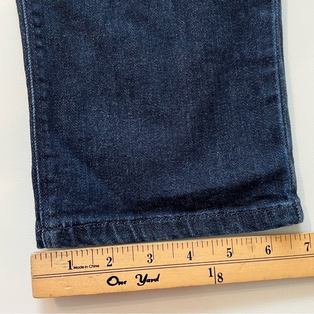 J. Jill Dark Indigo Straight-Leg High Rise Jeans- Size 16 - Picture 4 of 12